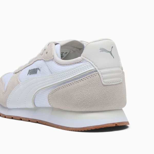 Tenis para mujer ST MILER, PUMA White-Feather Gray-PUMA Silver, extralarge
