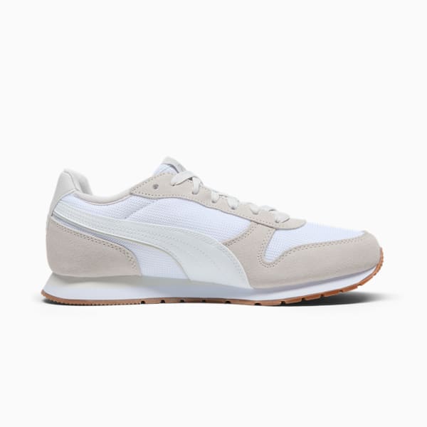 Tenis para mujer ST MILER, PUMA White-Feather Gray-PUMA Silver, extralarge