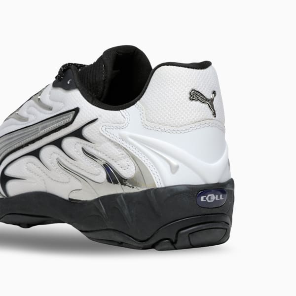 Inhale Smile Everyday Wear Sneakers, Silver Mist-PUMA Black, extralarge-IND