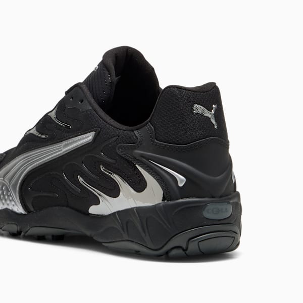 Inhale Smile Sneakers Unisex, PUMA Black-PUMA Silver, extralarge
