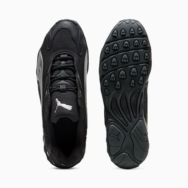 Inhale Smile Sneakers Unisex, PUMA Black-PUMA Silver, extralarge