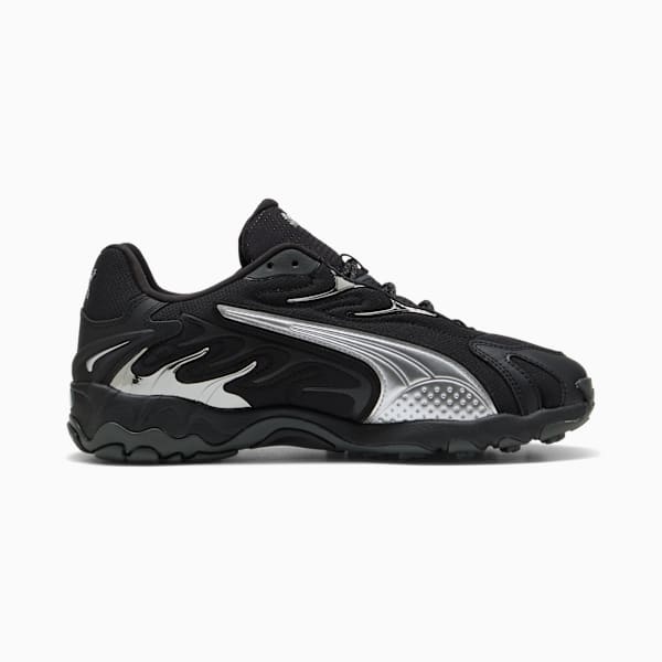 Inhale Smile Sneakers Unisex, PUMA Black-PUMA Silver, extralarge