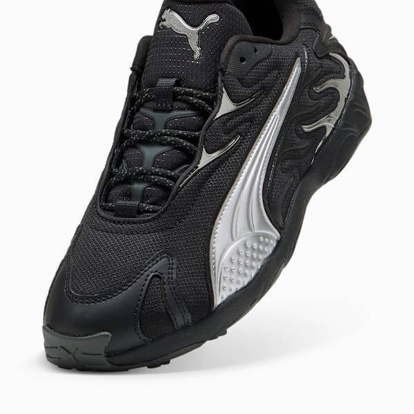 Inhale Smile Sneakers Unisex, PUMA Black-PUMA Silver, extralarge