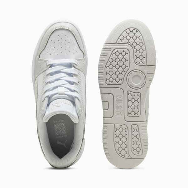 Rebound Femme Low Women, PUMA White-Feather Gray, extralarge