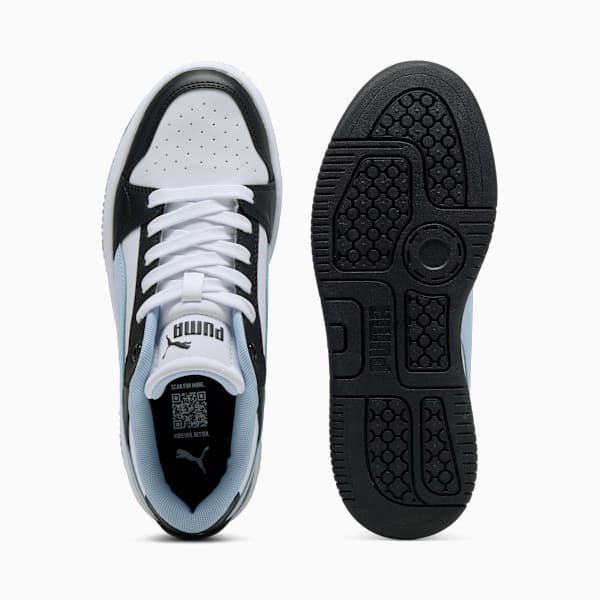 Rebound Femme Low Women, PUMA White-Haute Tropic-PUMA Black, extralarge