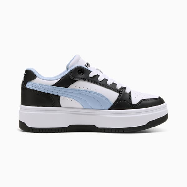 Rebound Femme Low Women, PUMA White-Haute Tropic-PUMA Black, extralarge