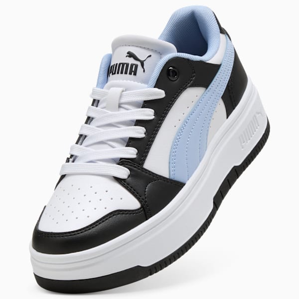Rebound Femme Low Women, PUMA White-Haute Tropic-PUMA Black, extralarge