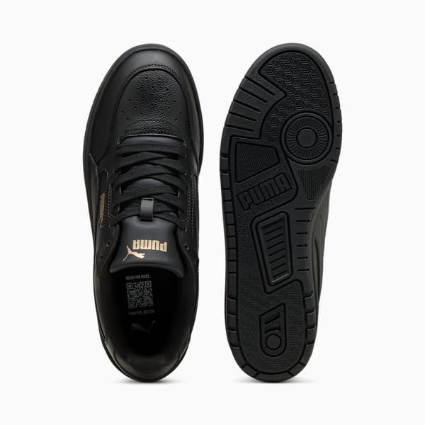 Shuffle Downtown Sneakers Unisex, PUMA Black-PUMA Black-PUMA Gold, extralarge-GBR
