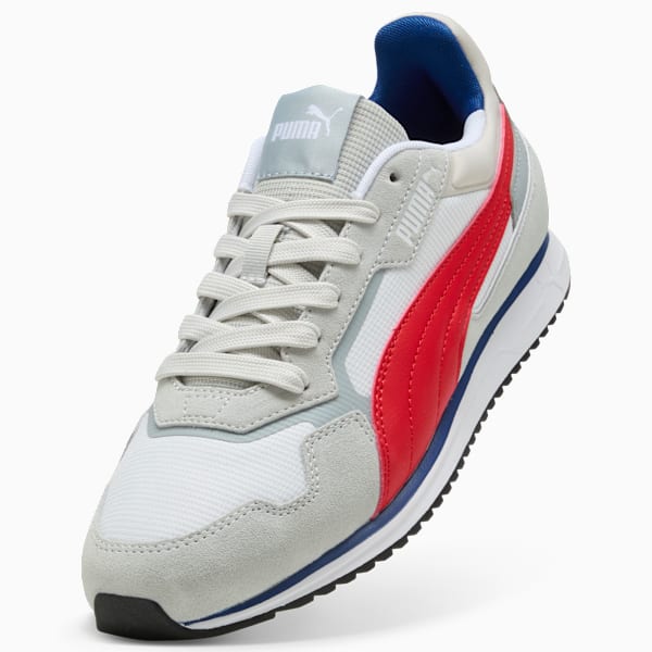 SOFTRIDE ST MILER Unisex, Cool Light Gray-For All Time Red-PUMA White, extralarge