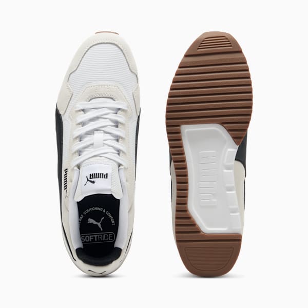 Softride ST Miler Men's Sneakers, Vapor Gray-PUMA Black-PUMA White, extralarge