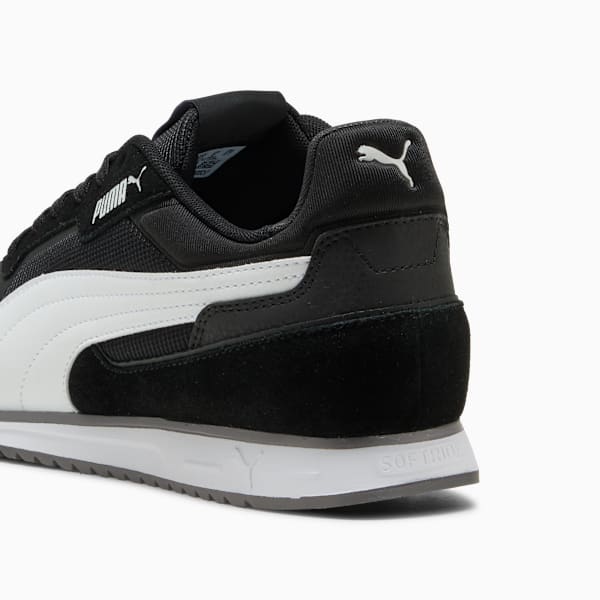 SOFTRIDE ST MILER Unisex, PUMA Black-PUMA White-Strong Gray, extralarge