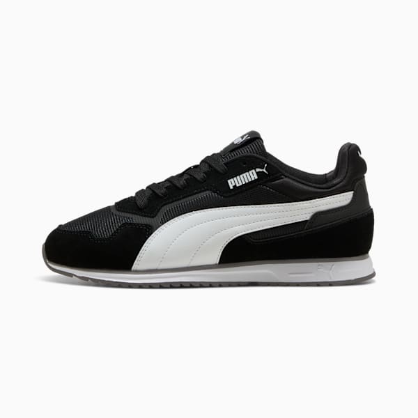 SOFTRIDE ST MILER Unisex, PUMA Black-PUMA White-Strong Gray, extralarge