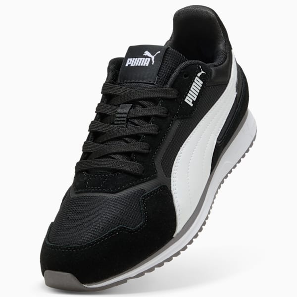 SOFTRIDE ST MILER Unisex, PUMA Black-PUMA White-Strong Gray, extralarge