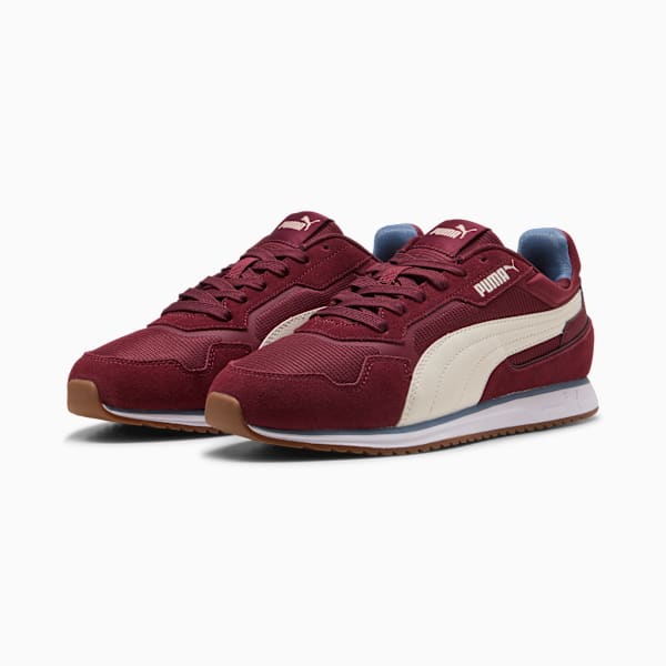 Tenis SOFTRIDE ST MILER unisex, Ruby Shimmer-Vapor Gray-PUMA White, extralarge