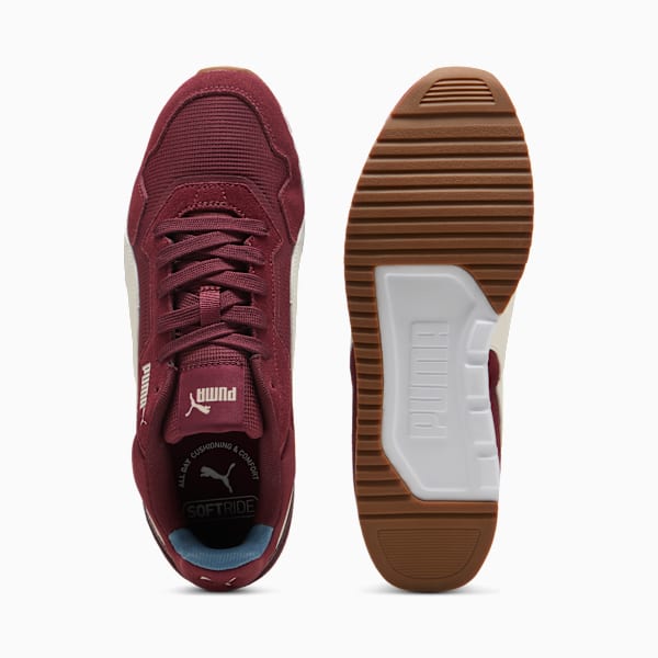 Tenis SOFTRIDE ST MILER unisex, Ruby Shimmer-Vapor Gray-PUMA White, extralarge