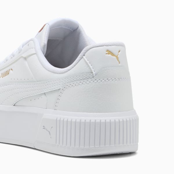 Carina Mia Sneakers Women, PUMA White-PUMA Gold, extralarge