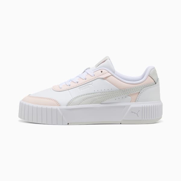 Carina Mia Sneakers Women, PUMA White-Feather Gray, extralarge