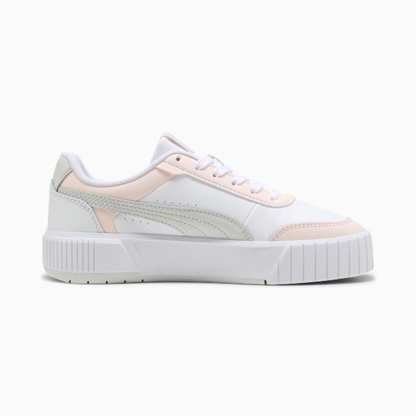 Sneakers Carina Mia Femme, PUMA White-Feather Gray, extralarge