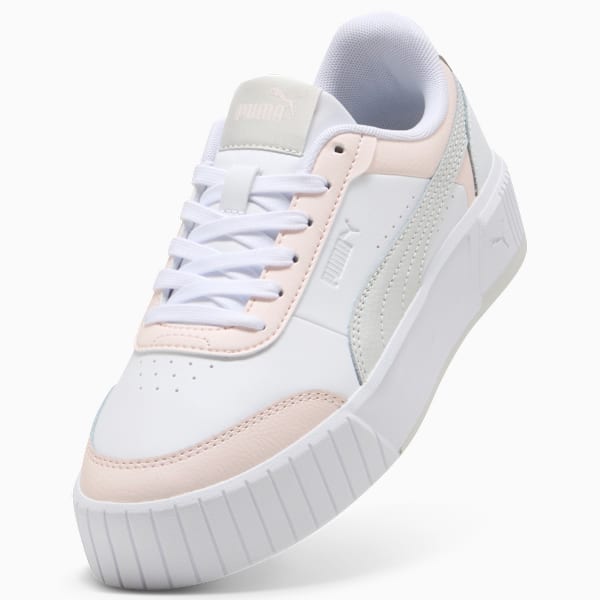 Sneakers Carina Mia Femme, PUMA White-Feather Gray, extralarge