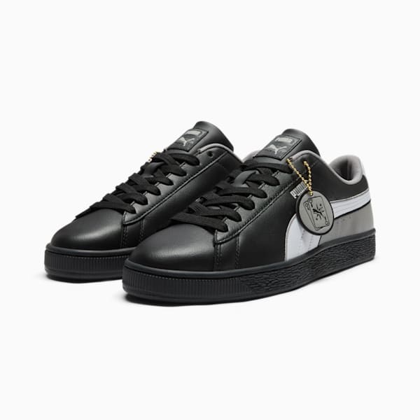 Tenis Basket Vegas Flagship para hombre, PUMA Black-Feather Gray-Stormy Slate, extralarge