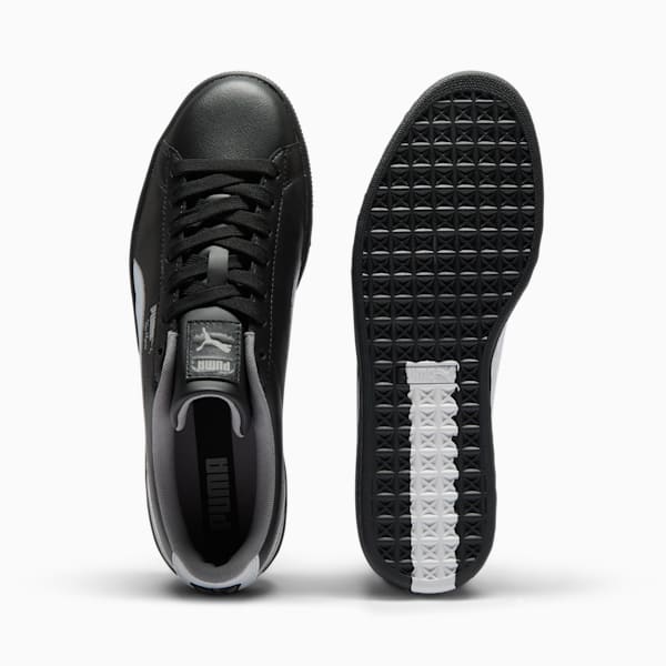 Tenis Basket Vegas Flagship para hombre, PUMA Black-Feather Gray-Stormy Slate, extralarge