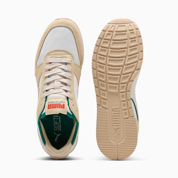 ST MILER Retro Run Unisex, Warm White-PUMA White-Canvas-Wild Green, extralarge