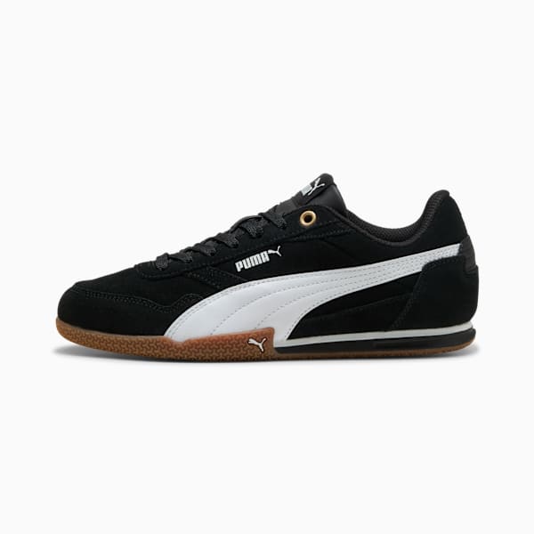 Bella Donna Suede Women's Sneakers, PUMA Black-PUMA White, extralarge