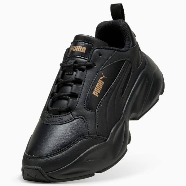 Cassia 2.0 Sneakers Women, PUMA Black-PUMA Black-PUMA Gold, extralarge-GBR