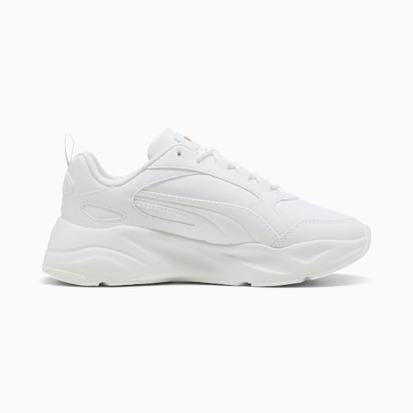 Cassia 2.0 Sneakers Women, PUMA White-PUMA White-PUMA Gold, extralarge-GBR