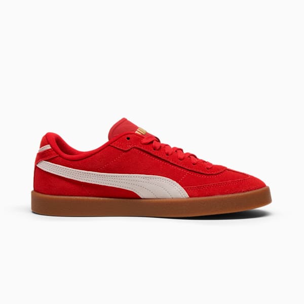 Tenis para mujer PUMA Club II Era, For All Time Red-PUMA White-PUMA Gold, extralarge