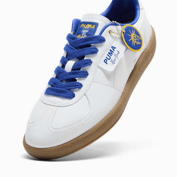 Tenis Palermo NYC Flagship, PUMA White-Vivid Blue-Sunny Yellow, extralarge