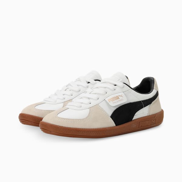 Palermo Lth Sneakers, PUMA White-Vapor Gray-Gum, extralarge-IND