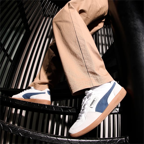 Palermo Sneakers, PUMA White-Blue Horizon-Gum, extralarge-IND