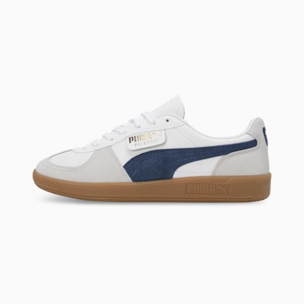 Palermo Sneakers, PUMA White-Blue Horizon-Gum, extralarge-IND