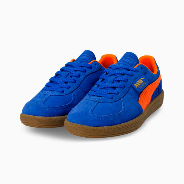 Palermo Unisex Classic Comfort Low Boot Sneakers, Hyperlink Blue-Flame Flicker-Gum, extralarge-IND