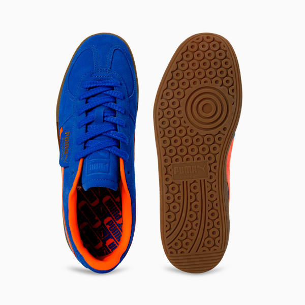 Palermo Unisex Classic Comfort Low Boot Sneakers, Hyperlink Blue-Flame Flicker-Gum, extralarge-IND