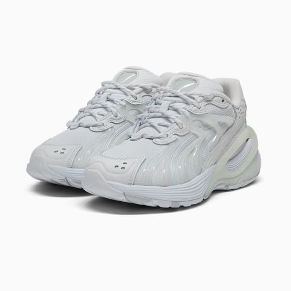 Tenis para mujer Inverse Echo, PUMA White-Feather Gray, extralarge