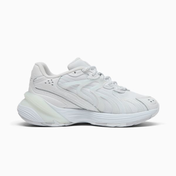 Tenis para mujer Inverse Echo, PUMA White-Feather Gray, extralarge