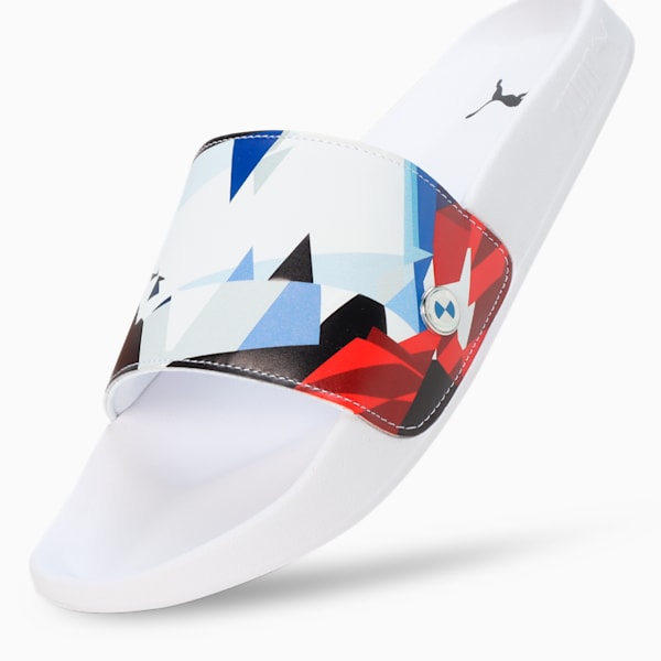 BMW MMS Leadcat2.0 Graphic Slides, PUMA White, extralarge-IND