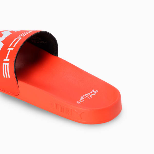 Porsche Legacy Leadcat 2.0 Motorsport Slides, Redmazing-PUMA White, extralarge-IND