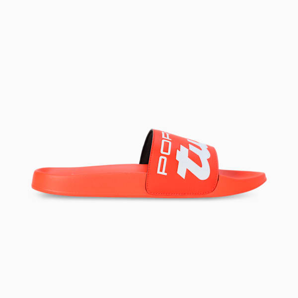 Porsche Legacy Leadcat 2.0 Motorsport Slides, Redmazing-PUMA White, extralarge-IND