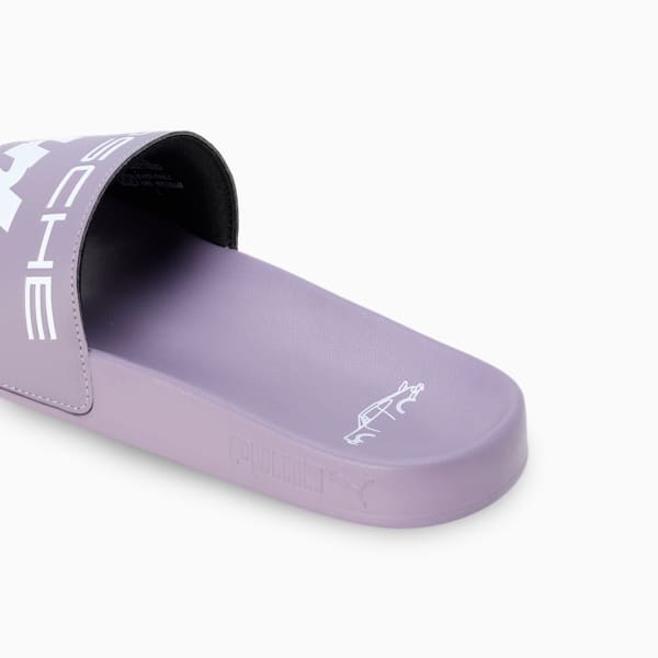 Porsche Legacy Leadcat 2.0 Motorsport Slides, Pale Plum-PUMA White, extralarge-IND