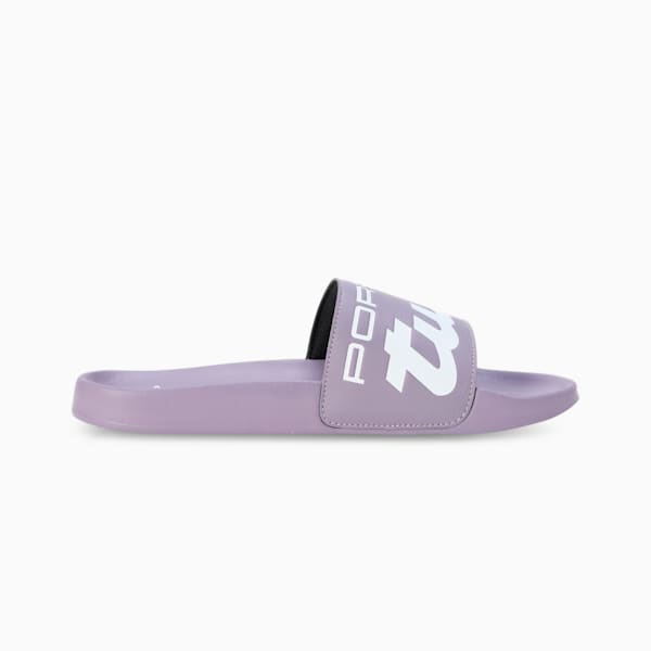 Porsche Legacy Leadcat 2.0 Motorsport Slides, Pale Plum-PUMA White, extralarge-IND