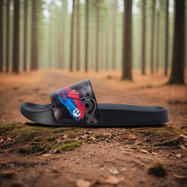 BMW MMS Leadcat 2.0 Graphic Slides, PUMA Black, extralarge-IND
