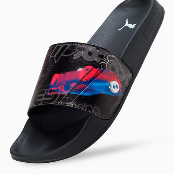 BMW MMS Leadcat 2.0 Graphic Slides, PUMA Black, extralarge-IND