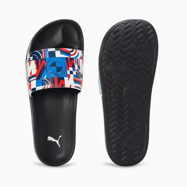 BMW Motorsport Leadcat 2.0 Slides, Strong Blue-Puma White-Puma Black, extralarge-IND