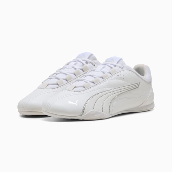Catch Soleil Sneakers Women, PUMA White-PUMA Silver-Feather Gray, extralarge