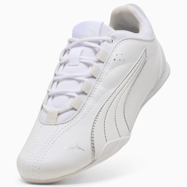 Catch Soleil Sneakers Women, PUMA White-PUMA Silver-Feather Gray, extralarge