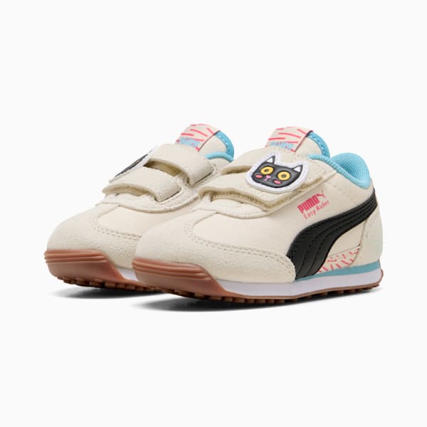Tenis Easy Rider Moody Cat para infantes, Alpine Snow-PUMA Black, extralarge