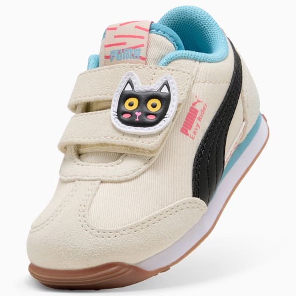 Easy Rider Moody Cat Sneakers Toddlers, Alpine Snow-PUMA Black, extralarge